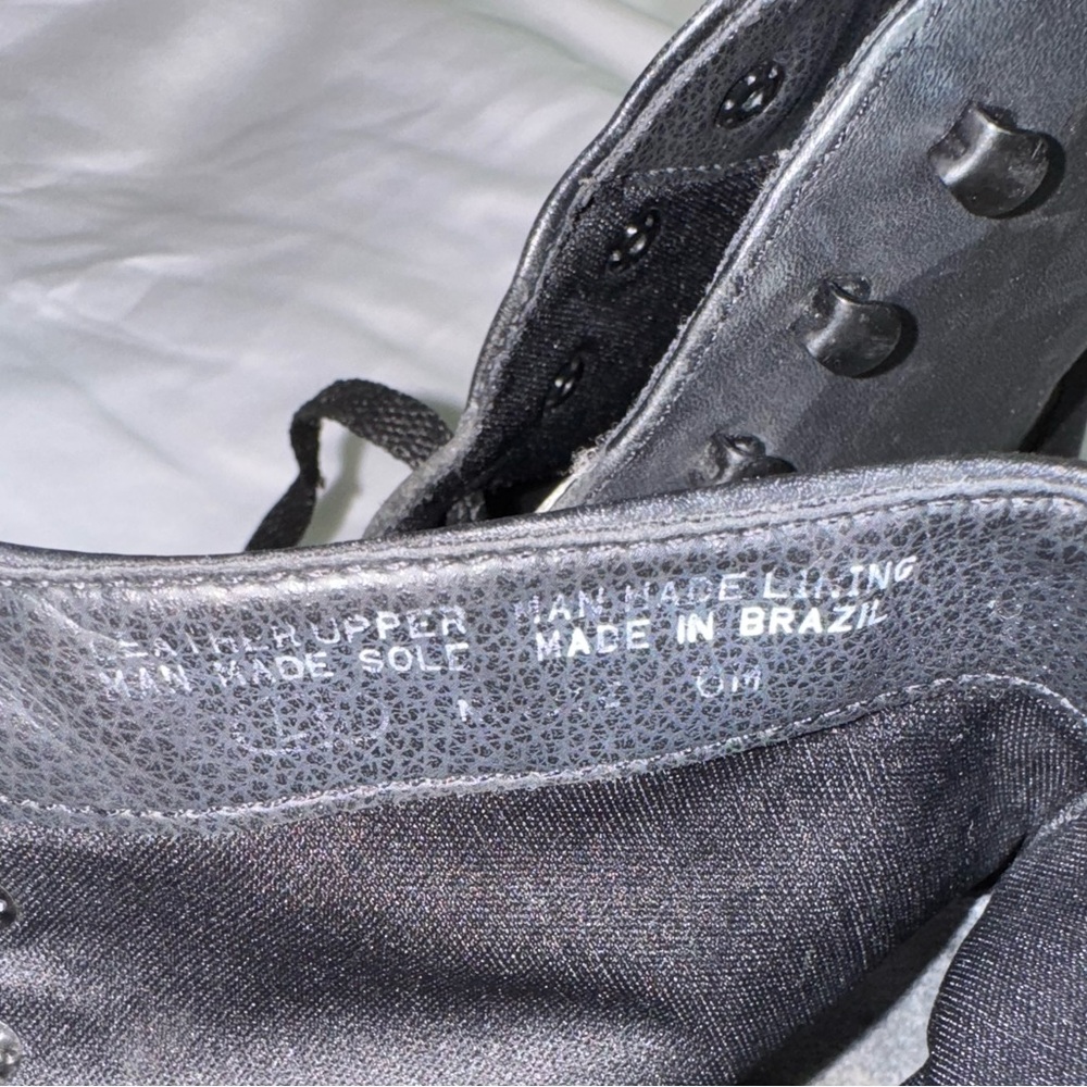 Enzo Angiolini Elegant Black Lace-Up Women's Boots - Picture 3 of 4